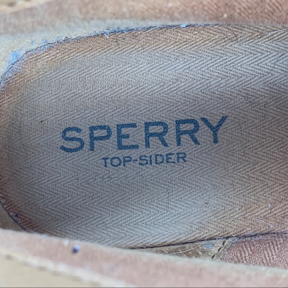 Sperry Suede Wedge Booties Size 7.5 - Picture 5 of 8